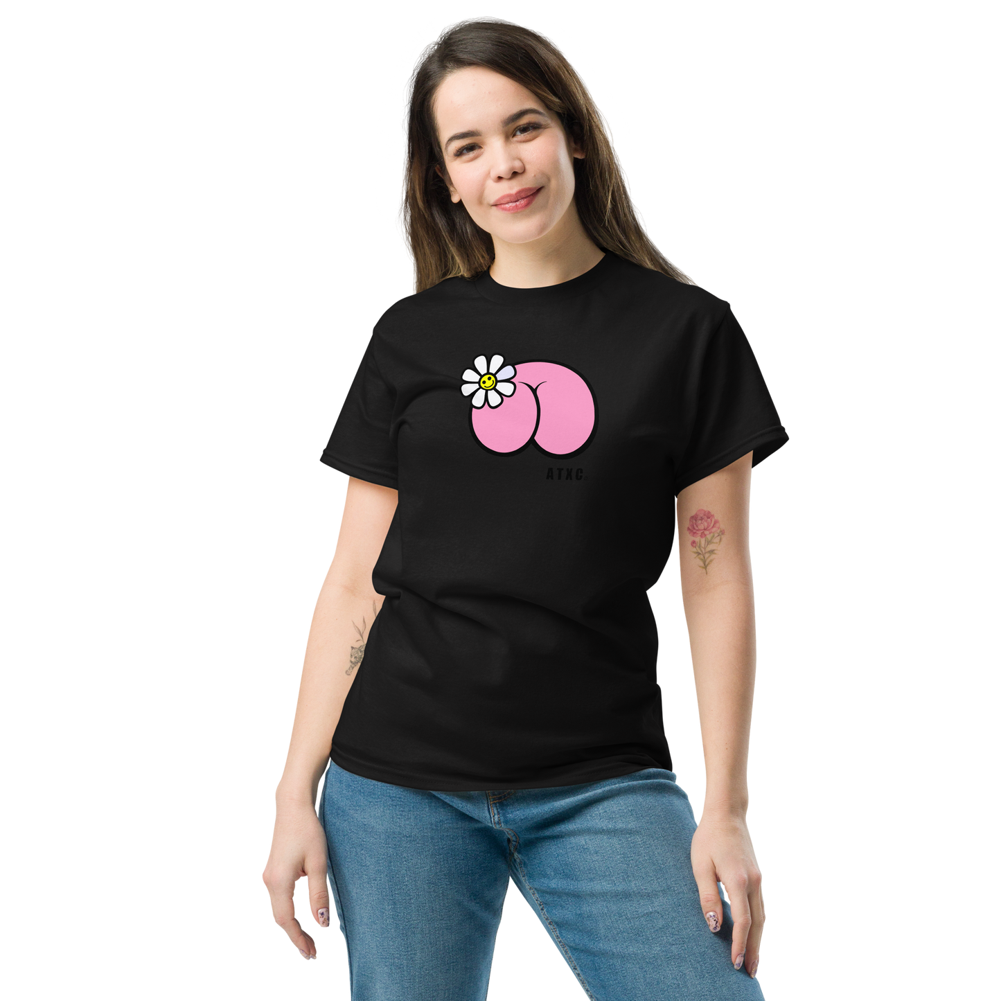 Camiseta "Nacer Con Una Flor en el Culo" by ATXC