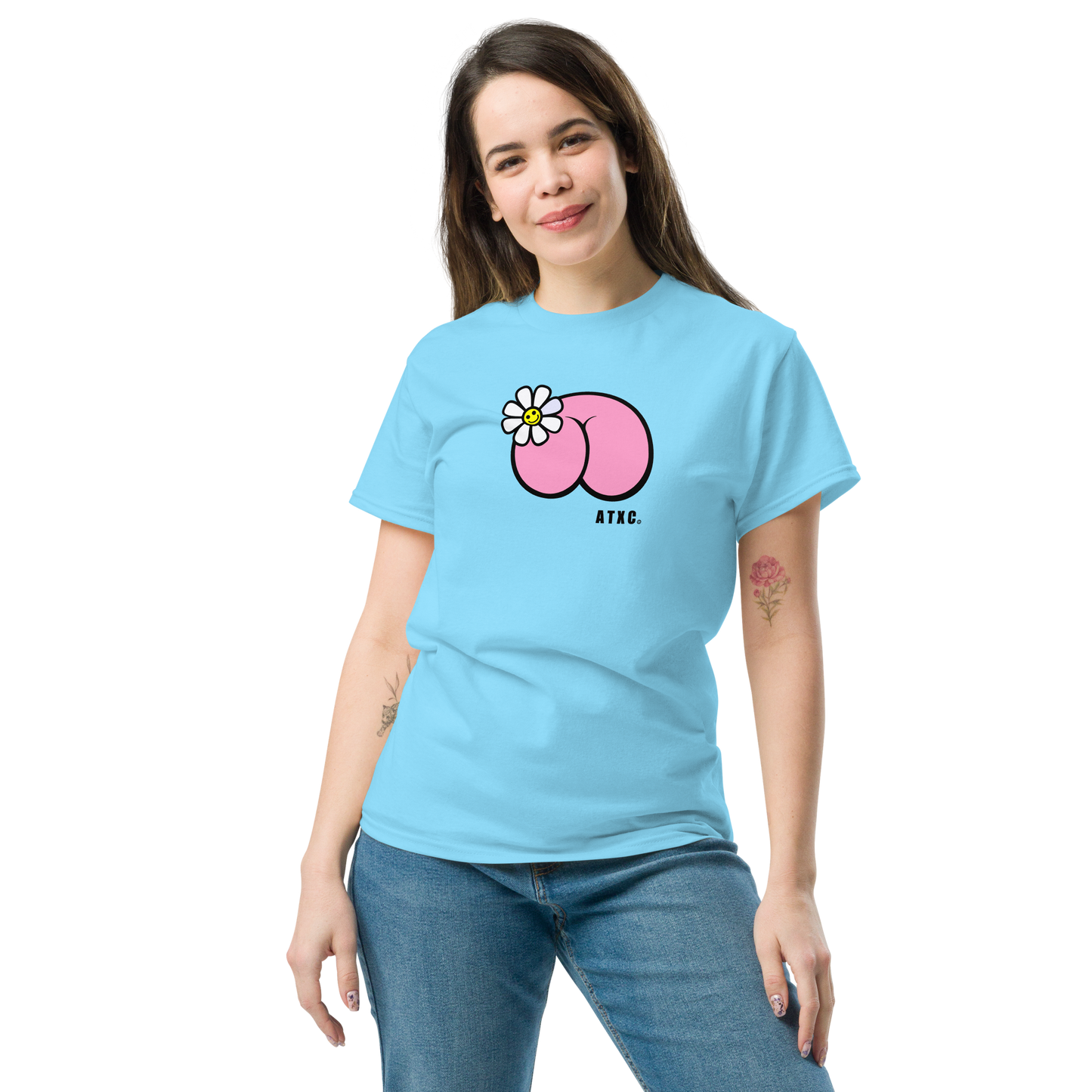 Camiseta "Nacer Con Una Flor en el Culo" by ATXC