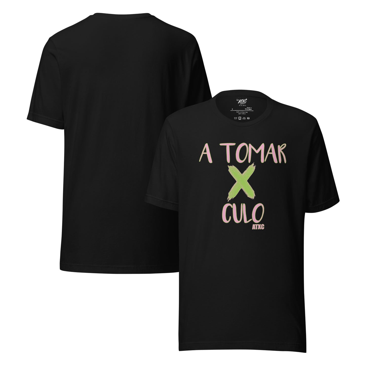 Camiseta A TOMAR X CULO Pink Pistacho by ATXC