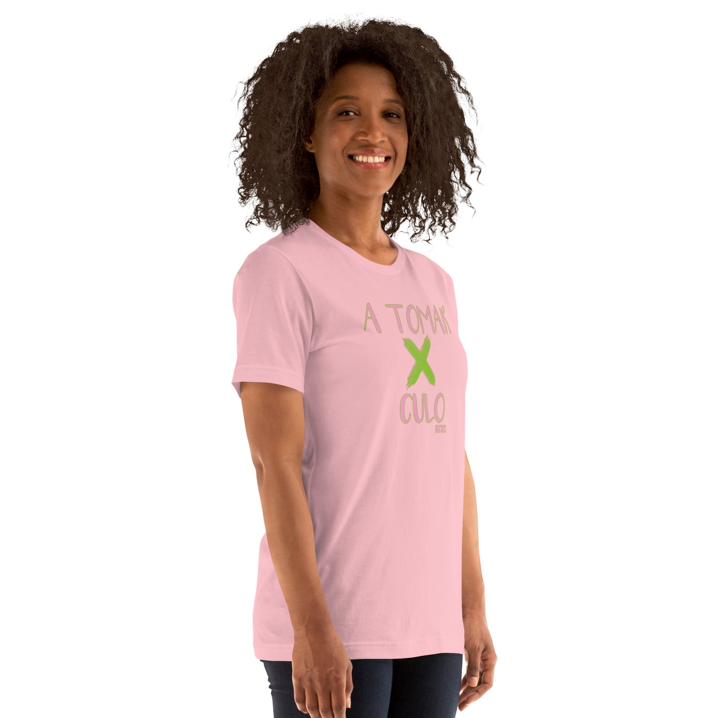 Camiseta A TOMAR X CULO Pink Pistacho by ATXC
