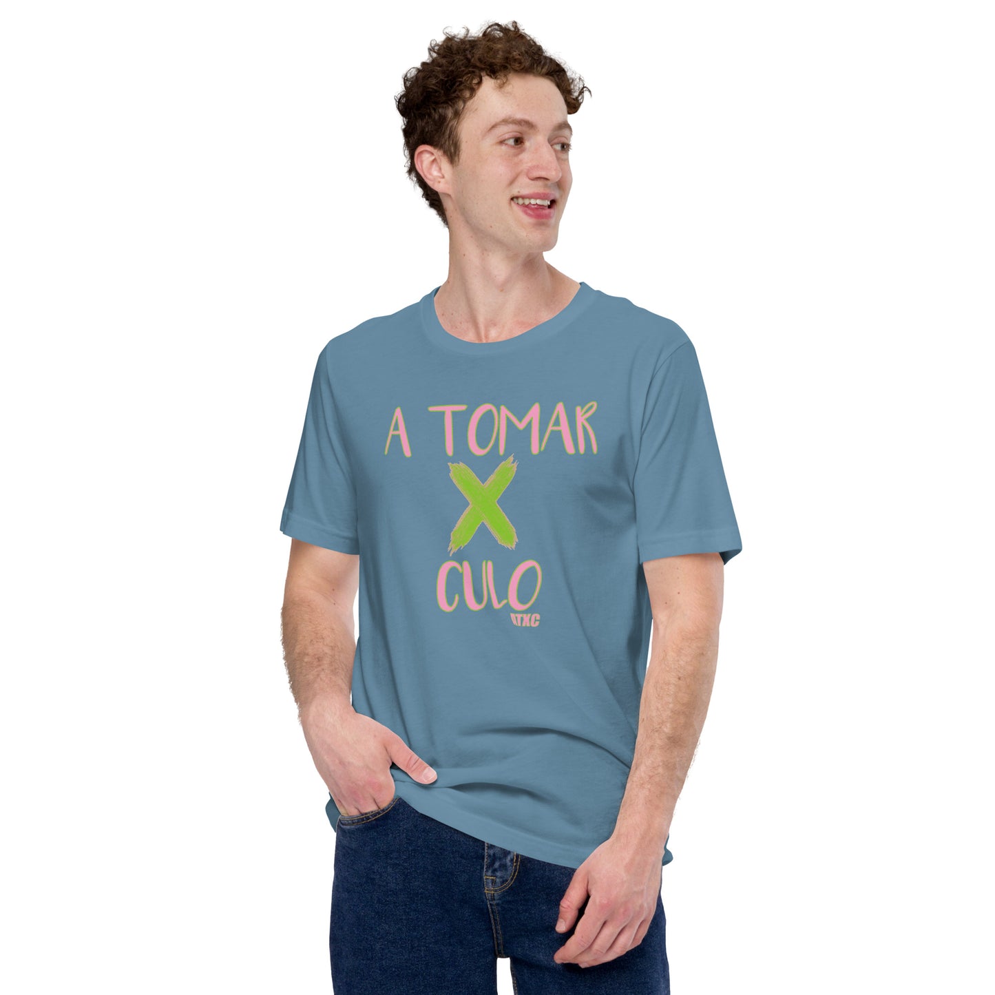 Camiseta A TOMAR X CULO Pink Pistacho by ATXC